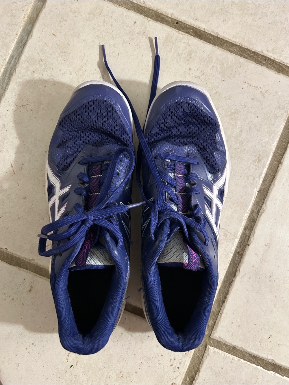 Asics Womens Purple size US 8.5 sports shoes